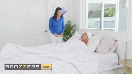 Breast Feeding Old Man