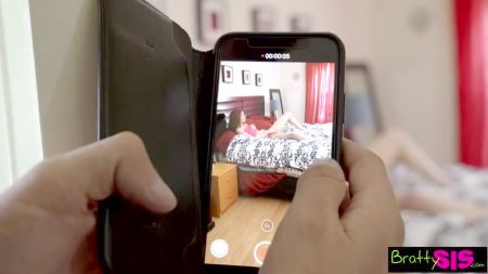 Girl Gets Caught Shaving