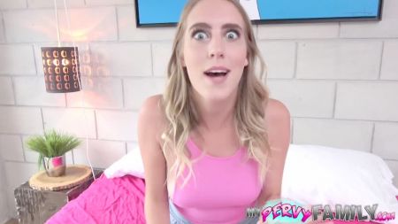 Jerking Off Her Mouth