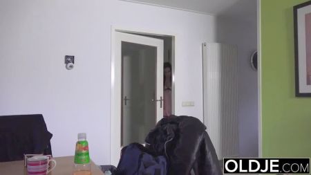 Two Asians Share Cock