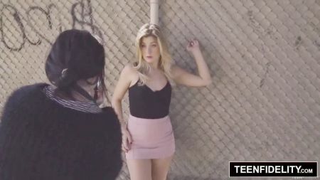 American Teen Blonde Bbc